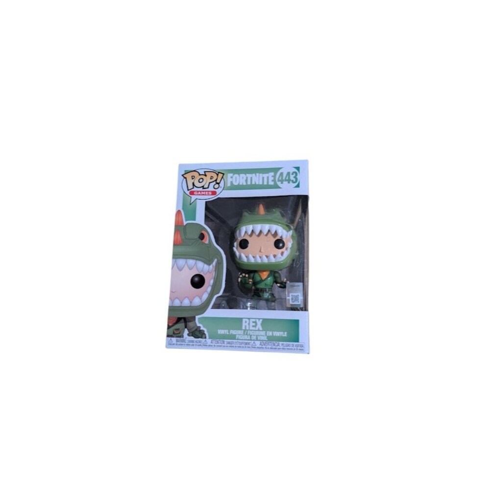 Funko Pop Games Rex #443 Fortnite Green Vinyl Figure New In Box NIB